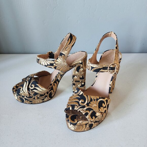 Tory Burch Platform Sandals "NEW" - Picture 8 of 16